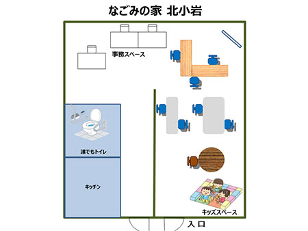 なごみの家　北小岩　レイアウト